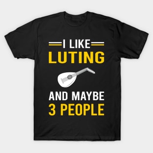 3 People Lute T-Shirt